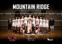 Mountain Ridge Boys Volleyball 2017-2018