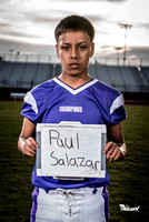 Cesar Chavez Football (Head-shots)