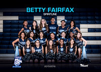 Betty Fairfax Spiritline 2015-2016