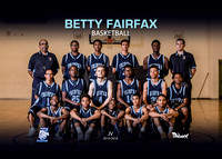 Betty Fairfax Boys Basketball 2015-2016