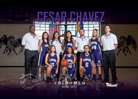 Cesar Chavez Girls Basketball 2016-2017