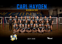 Carl Hayden Badminton 2017-2018