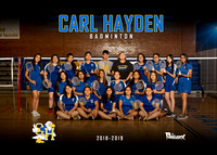 Carl Hayden Badminton 2018-2019