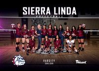 Sierra Linda Volleyball 2018-2019