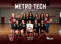 Metro Tech Volleyball 2018-2019