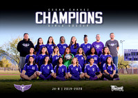 Cesar Chavez Girls Soccer 2019-2020