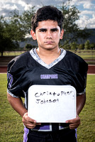 Cesar Chavez Football 16-17 (Headshots)